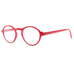 Lunettes de lecture rondes rouge fashion Saxy Lunettes Loupes New Time