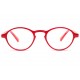 Lunettes de lecture rondes rouge fashion Saxy Lunettes Loupes New Time