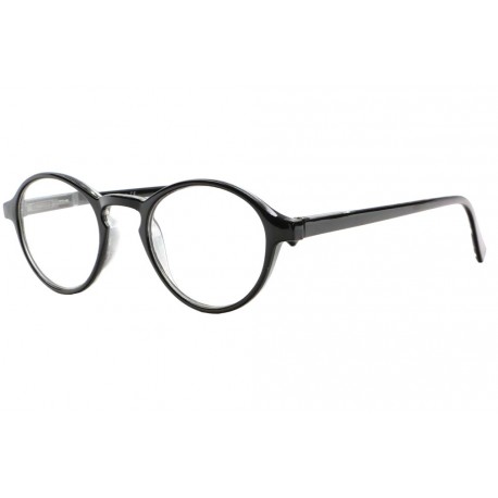 Lunettes de Lecture Rondes Noires Mode Fashion Saxy Lunettes Loupes New Time