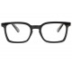 Grandes Lunettes Loupe Noir Brillant Mode Retro Moska Lunettes Loupes New Time