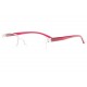 Lunettes de Lecture Rouge Transparent Legeres Mode Fizy Lunettes Loupes New Time