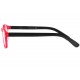 Lunettes Loupe Rouges et Noires Rectangles Laky Lunettes Loupes New Time