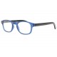 Lunettes Loupe Bleues et Noires Rectangles Laky Lunettes Loupes New Time