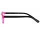 Lunettes Loupe Rose Fuchsia et Noires Rectangles Laky Lunettes Loupes New Time