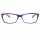 Lunettes de Lecture Fantaisie Violettes et Rouges Fashion Amy Lunettes Loupes New Time