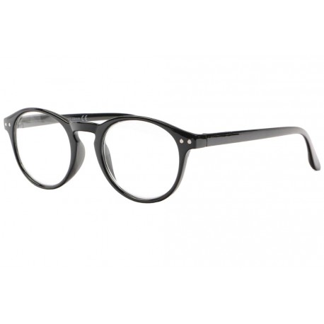 Lunettes de lecture Rondes Noires Classe Naby Lunettes Loupes New Time