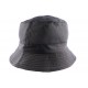 Chapeau de pluie mixte Earth Noir CHAPEAUX Nyls Création