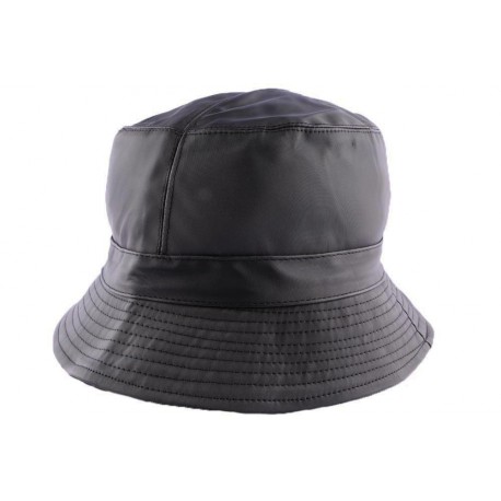 Chapeau de pluie mixte Earth Noir CHAPEAUX Nyls Création