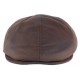 Casquette Marron Tradition Imitation Cuir Suedine Création Française CASQUETTES Léon montane