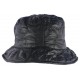 Chapeau de Pluie Femme Noir Reny Doublure Coton Nyls Création CHAPEAUX Nyls Création