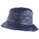 Chapeau de Pluie Femme Bleu Marine Reny Doublure Coton Nyls Création CHAPEAUX Nyls Création