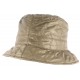 Chapeau de Pluie Femme Marron Clair Reny Doublure Coton Nyls Création CHAPEAUX Nyls Création