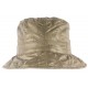 Chapeau de Pluie Femme Marron Clair Reny Doublure Coton Nyls Création CHAPEAUX Nyls Création