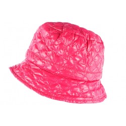 Chapeau de Pluie Femme Rose Clody Doublure Polaire Nyls Création CHAPEAUX Nyls Création