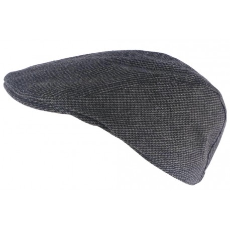 Casquette Plate Grise et Noire Carreaux Prince de Galles Hyrst CASQUETTES Léon montane