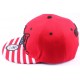 Snapback NY Rouge Drapeau USA ANCIENNES COLLECTIONS divers