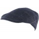 Casquette Laine Bleu Marine en Laine Carreaux Marron Plate Kyrt ANCIENNES COLLECTIONS divers