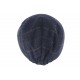 Casquette Laine Bleu Marine en Laine Carreaux Marron Plate Kyrt ANCIENNES COLLECTIONS divers