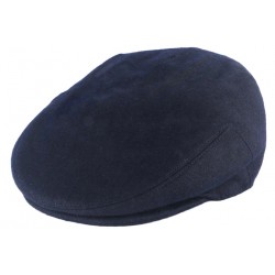 Casquette Laine Bleu Marine Plate en Feutre Tradition Brany CASQUETTES Léon montane