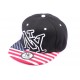 Casquette Snapback NY Noire Drapeau USA ANCIENNES COLLECTIONS divers