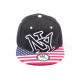 Casquette Snapback NY Noire Drapeau USA ANCIENNES COLLECTIONS divers