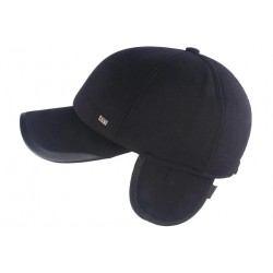 Casquette Cache Oreille Noire Avec Rabat Bandeau Hiver Homme Souston CASQUETTES Léon montane