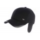 Casquette Cache Oreille Noire Avec Rabat Bandeau Hiver Homme Souston CASQUETTES Léon montane