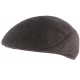 Casquette cache oreille homme en laine marron chiné Viancy CASQUETTES Léon montane