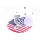 Casquette Snapback NY Blanche Drapeau USA ANCIENNES COLLECTIONS divers