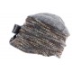 Chapeau Femme Hiver Bleu Gris Bonnet Toque Laine Bouillie Celia CHAPEAUX Léon montane