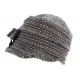 Chapeau Femme Hiver Gris Mode Bonnet Toque Laine Bouillie Celia CHAPEAUX Léon montane