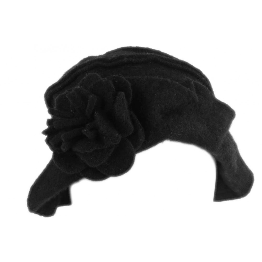 Femme Chapeau Femme Hiver Gris Vintage Bonnet Beret Laine Bouillie Melia 