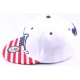 Casquette Snapback NY Blanche Drapeau USA ANCIENNES COLLECTIONS divers