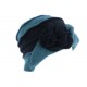 Chapeau Femme Hiver Bleu Vintage Bonnet Beret Laine Bouillie Melia CHAPEAUX Léon montane