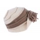 Chapeau Femme Hiver Beige Vintage Bonnet Beret Laine Bouillie Melia CHAPEAUX Léon montane