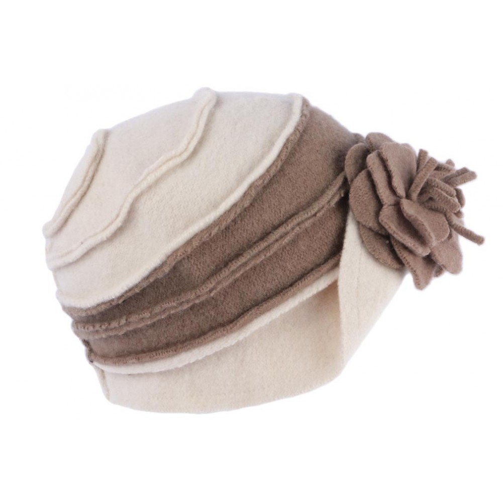 Chapeau calot en laine des pyrénées, vintage, femme, - Un grand marché