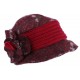 Beret Chapeau Laine Femme Rouge Retro Bonnet Toque Hiver Renya CHAPEAUX Léon montane