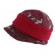 Beret Chapeau Laine Femme Rouge Retro Bonnet Toque Hiver Renya CHAPEAUX Léon montane