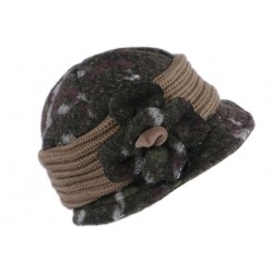 Beret Chapeau Laine Femme Marron Kaki Retro Bonnet Toque Hiver Renya CHAPEAUX Léon montane