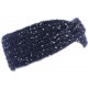 Bandeau Laine Femme Bleu Noeud Croise Mode Headband Hiver Lalya ANCIENNES COLLECTIONS divers