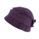 Chapeau Femme Laine Beret Toque Violet Hiver Mode Felicy ANCIENNES COLLECTIONS divers