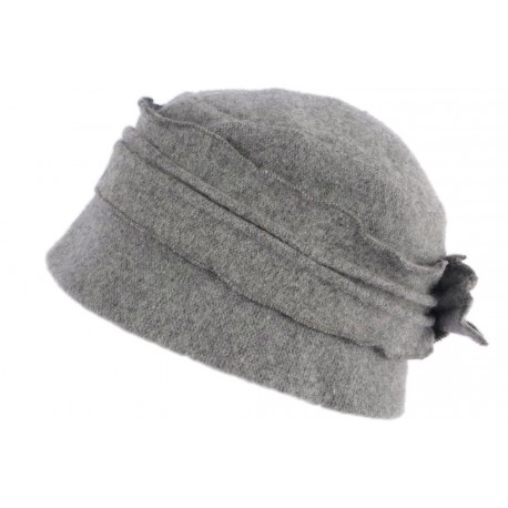 Chapeau Femme Laine Beret Toque Gris Hiver Vintage Felicy ANCIENNES COLLECTIONS divers