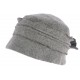 Chapeau Femme Laine Beret Toque Gris Hiver Vintage Felicy ANCIENNES COLLECTIONS divers