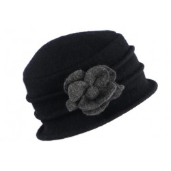 Chapeau Femme Laine Mode Beret Noir Cloche Hiver Retro Mialy ANCIENNES COLLECTIONS divers