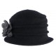 Chapeau Femme Laine Mode Beret Noir Cloche Hiver Retro Mialy ANCIENNES COLLECTIONS divers