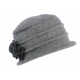 Chapeau Femme Laine Mode Beret Gris Cloche Hiver Retro Mialy ANCIENNES COLLECTIONS divers