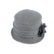 Chapeau Femme Laine Mode Beret Gris Cloche Hiver Retro Mialy ANCIENNES COLLECTIONS divers