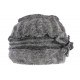 Bonnet Beret Femme Gris Chapeau Toque Laine Retro Milea CHAPEAUX Léon montane