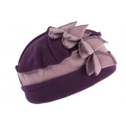 Bonnet Beret Femme Violet Rose Chapeau Toque en Polaire fashion Lenya CHAPEAUX Léon montane