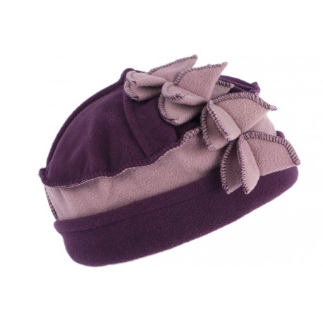 Bonnet Beret Femme Violet Rose Chapeau Toque en Polaire fashion Lenya CHAPEAUX Léon montane